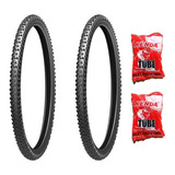Par Pneu Bike Levorin Excess Aro 26x1.75 + 2 Camaras Kenda