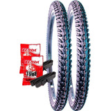 Par Pneu Bike Levorin Excess Aro 26x1.95 + 2 Camaras Kenda
