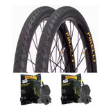 Par Pneu Bike Pirelli Phantom Aro 26x2.00 + 2 Camara Pirelli Cor Preto