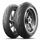 Par Pneus Michelin Power 6 120/70-17 E 180/55-17 Hornet Cbr