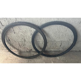 Par Pneus Pirelli Selo Branco Cord Aro 26x1 1/2 Bom Estado