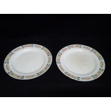 Par Pratos Decorativos W. H. Grindley & Co. 23 Cm Diametro