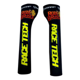 Par Protetores Canela Neoprene Suspensão Invertida Race Tech