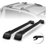 Par Rack Travessa Bagageiro De Teto Preto 100% Aluminio Carr
