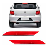 Par Refletor Lanterna Para-choque Traseiro Gol G6 2012/2016