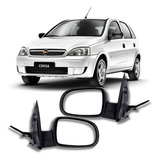Par Retrovisor Corsa Montana 2003 A 2010 Controle Manual