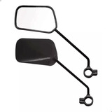 Par Retrovisor Espelho Articulado Segurança Bike Guidão Mtb 