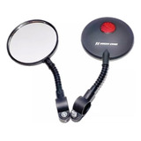 Par Retrovisor Espelho C/ Ajuste 360 Refletor Bike High One