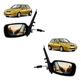 Par Retrovisor Ford Fiesta 96 97 98 99 A 2001 Externo Manual