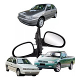 Par Retrovisor Gol Bola Parati 95 96 97 98 99 C/c 4 Portas