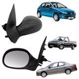 Par Retrovisor Peugeot 206 00 A 2010 207 09 A 15 C/controle