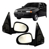 Par Retrovisor Vw Gol G2 Bola Parati 2 Portas 1995 Até 2000