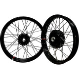 Par Roda Aro Alumínio Preto Viper Vpr Titan Fan 150 Á Disco