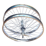 Par Roda Bicicleta 26 1 1/2 Passeio Monak Antiga Freio Pedal