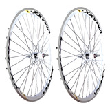 Par Roda Vmax Aro 26x1,9 Freio V-brake Raio Grosso Rolamento
