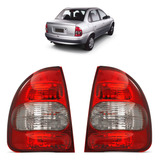 Par Sinaleira Traseira Corsa 2000 2001 2002 Sedan Fumê