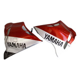Par Spoiler Lateral Fibra Yamaha Ys250 Fazer Antiga #3