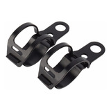 Par Suporte Braçadeira Seta Dianteiro De Bengala Moto Custom