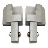 Par Suporte Cantoneira Capota Maritima Modelo Oval Ah1116
