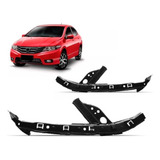 Par Suporte Farol Civic Lxs Exs Exr 2012 A 2016 De Plástico