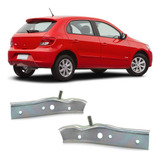 Par Suporte Guia Parachoque Gol G5 G6 2009 A 2016 Traseiro