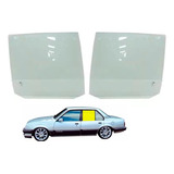 Par Vidro Porta Traseiro Verde Gm Monza 4 Portas 1982 A 1996