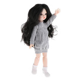 Para 1 30cm 16 Articulado Bjd Menina Boneca Cabelo Liso