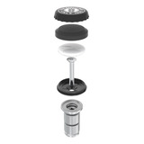 Para Airtag Bike Mount Bicycle Fork Down Tube Steam Mount