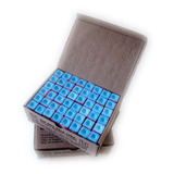 Para Bilhar/ Sinuca/ Snooker Giz Azul Caixa Com 144 Unidades