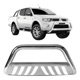 Para Choque De Impulsão L200 Triton 2011 2012 2013 Cromado