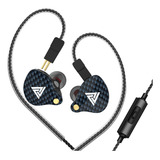 Para Fones De Ouvido Esportivos Com Fio Qkz Vk4 De 3,5 Mm