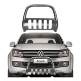 Para-choque De Impulsão Com Protetor Amarok Cromado