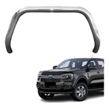 Para-choque Quebra Mato Cromado Ccf - Ford Ranger 2024 2025