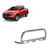 Parachoque De Impulsão Quebra Mato Fiat Toro Cromado Diesel