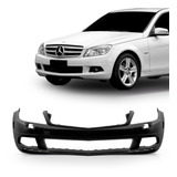 Parachoque Dianteiro Mercedes Classe C 2010 2011 Furo Milha