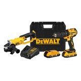 Parafusadeira Furadeira 20v Dcd778 Dewalt E Esmerilhadeira