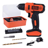 Parafusadeira Furadeira Bateria 12v 3/8 Ld12s Black & Decker