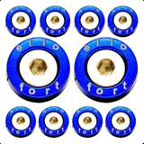 Parafuso Arruela Anodizadas 10 Unidade M6 Tuning Carro Motos