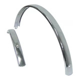 Paralama De Bike Em Inox Aro 26 Monark/caloi (hastes Brinde)