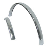 Paralama De Bike Em Inox Aro 26 Monark/caloi Grátis Hastes