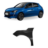 Paralama Peugeot 208 2020 2021 2022 2023 2024 Lado Esquerdo