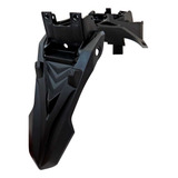 Paralama Traseiro Suporte Placa Cb300 2009 A 2015 Preto Inje