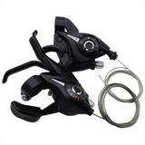 Passador Alavanca Rapid Fire Sunward 21v Tipo Shimano Cor Preto