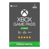 Passe De Jogo Xbox Microsoft Xbox Game Pass Ultimate 1 Mês (xbox, Pc, Xcloud) 
