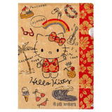 Pasta A4 Em L Importada Do Japão Sanrio Hello Kitty Hawaii