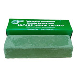 Pasta Massa Jacaré Verde Cromo 400 Gramas Afiação Facas Polimento Peças Cromadas Jóia Ouro Peças Moto Moto 