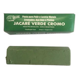 Pasta Para Polimento E Brilho Em Metais Verde Jacare 400 Grm