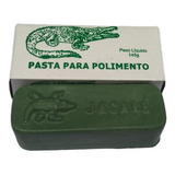 Pasta Verde Cromo Jacare Para Afiar E Polir Canivetes Facas