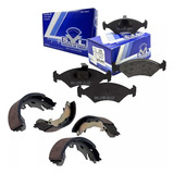 Pastilha Freio + Sapata Lona Courier 97 98 99 2000 2001 2002