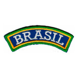 Patch Bordado -tarja E Escrito Brasil Bd50057-450